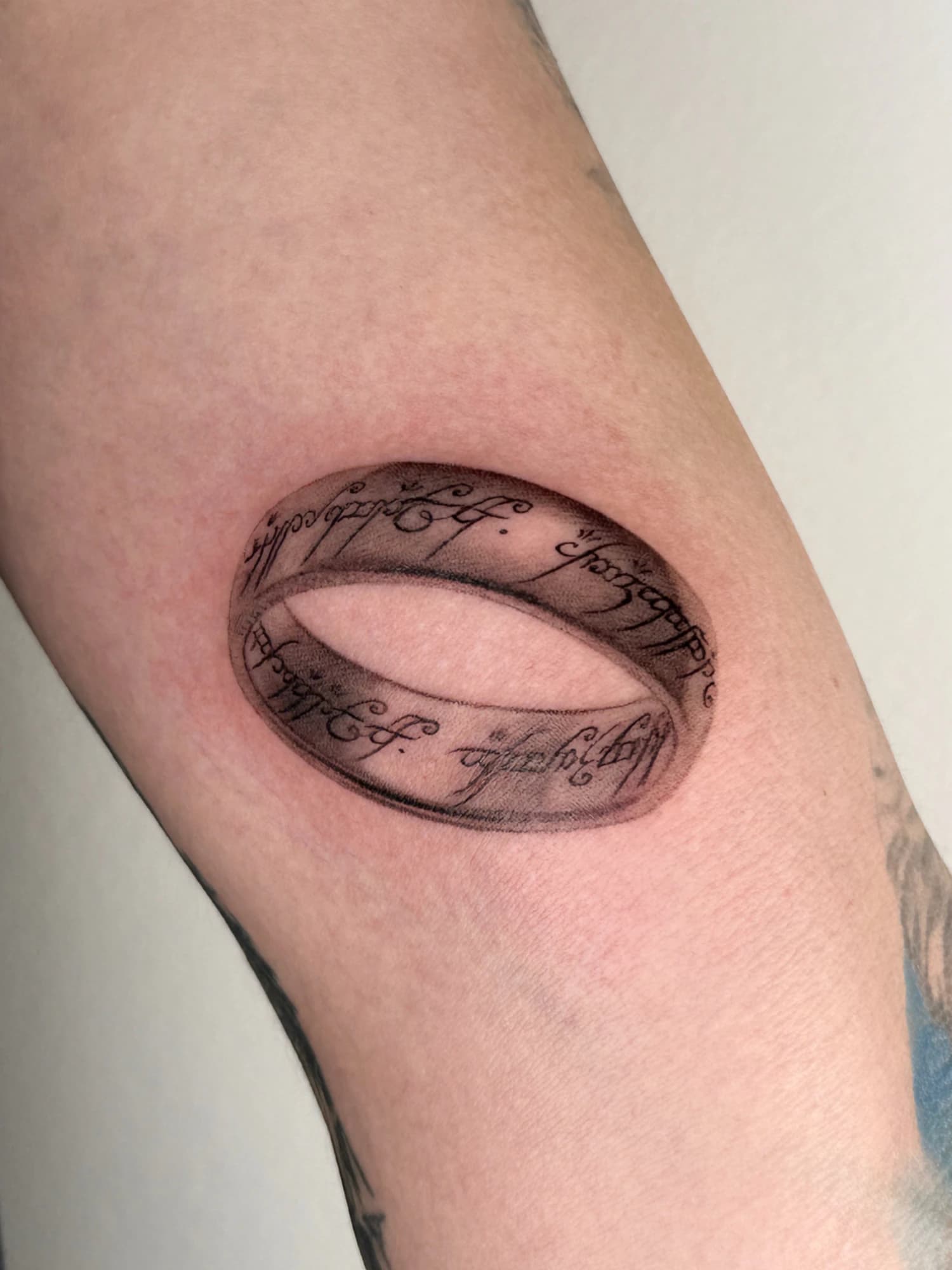 Tattoo by Nisa — lettering