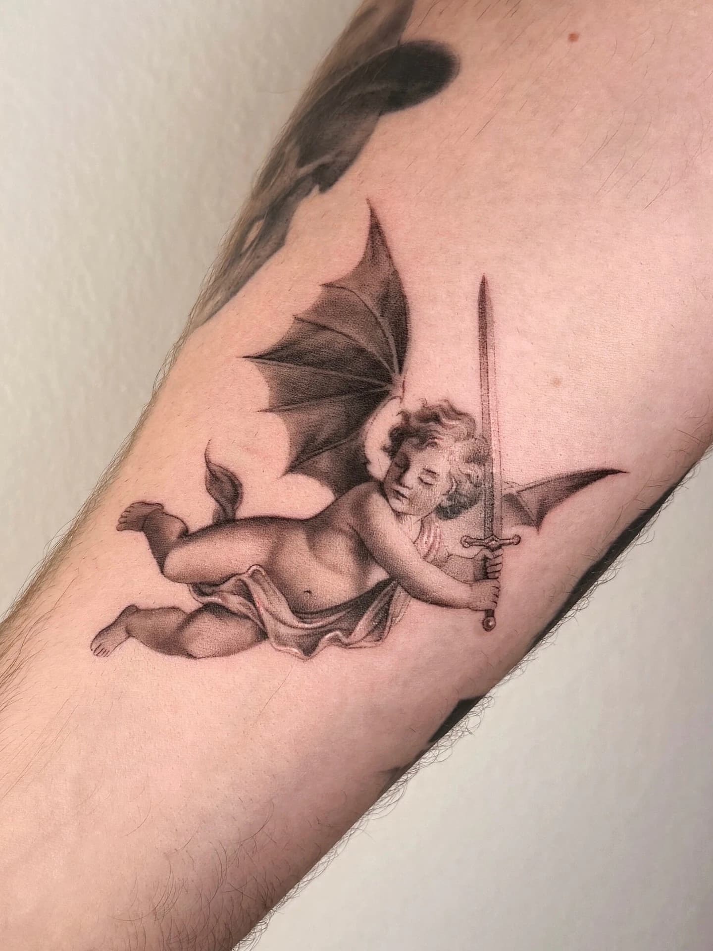 Tattoo by Nisa — lettering